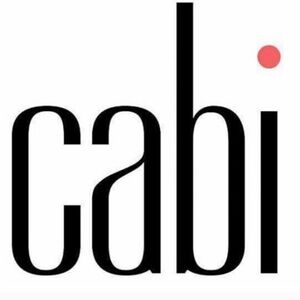 CAbi Black and Red Logo Design